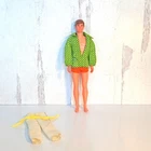 Vintage 1968 Mattel Talking Ken Doll, Not Working, 1970 Big Business Suit 1434