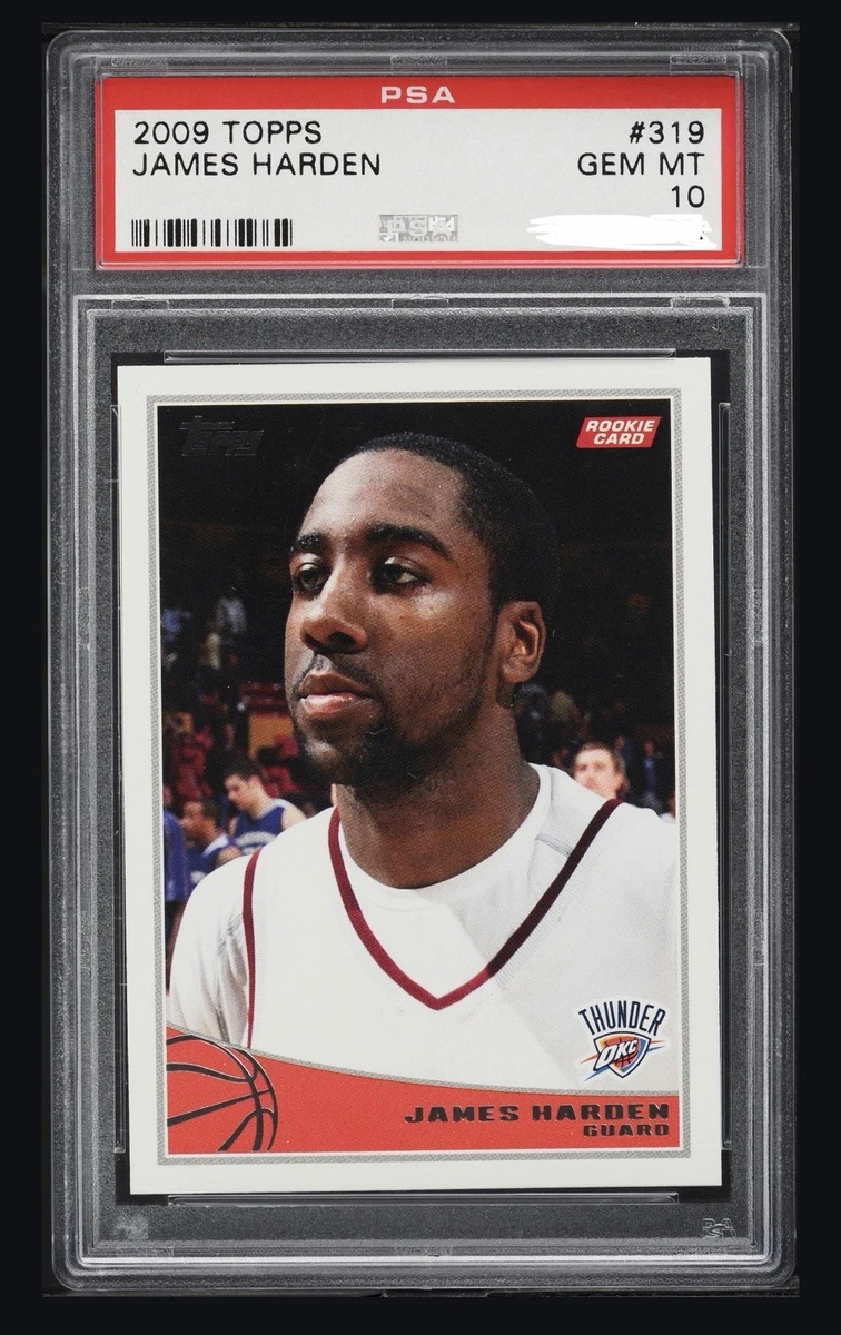 Topps James Harden Basketball Rookie Sports Trading Cards