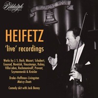 Audio Cd - Jascha Heifetz: Live Recordings - Biddulph Recordings -D- Neu