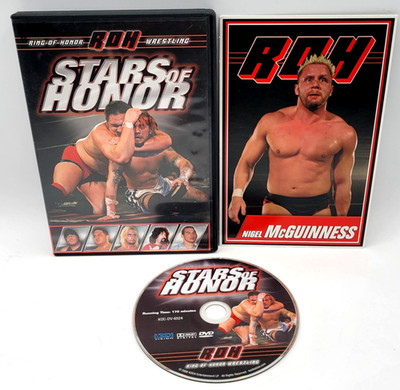 Ring of Honor: Stars of Honor DVD 2008 NIGEL MCGUINNESS SAMOA JOE MICK FOLEY
