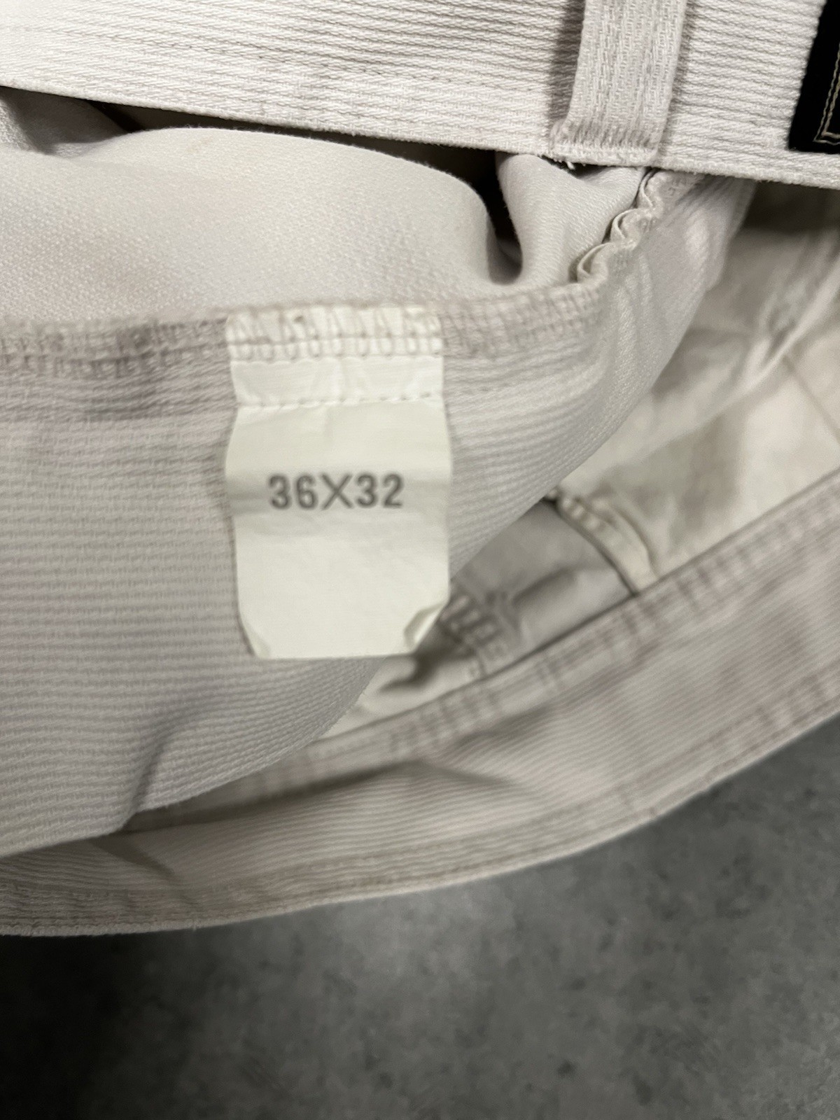 VTG RL Polo Sport Sportsman Cream/Off White Twill Cargo Pants—Men’s 36/32* thumbnail 7