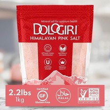 Premium Hand-Mined Pink Himalayan Salt 2.2LB Fine Grain Pure Mineral Rich....