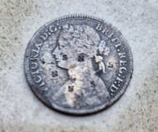 Farthing 1880 Queen Victoria Bunhead Coin