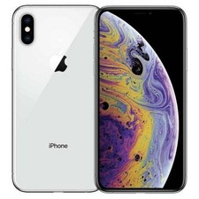Apple iPhone XS 64 GB A1920 Plateado Desbloqueado En Caja Completo Grado A 1 año de Garantía