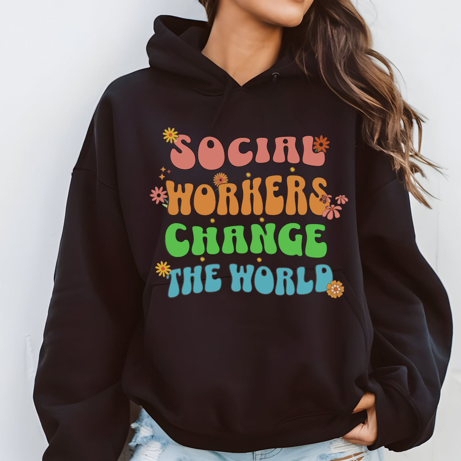 Social Workers Hoodie for Him & Her | Social Workers Unisex Sweatshirt