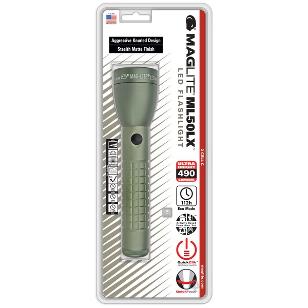 Maglite® ML50LX-S2RI6L 2C Led Taschenlampe In Foliage-Green Mit Mattem Finish-image