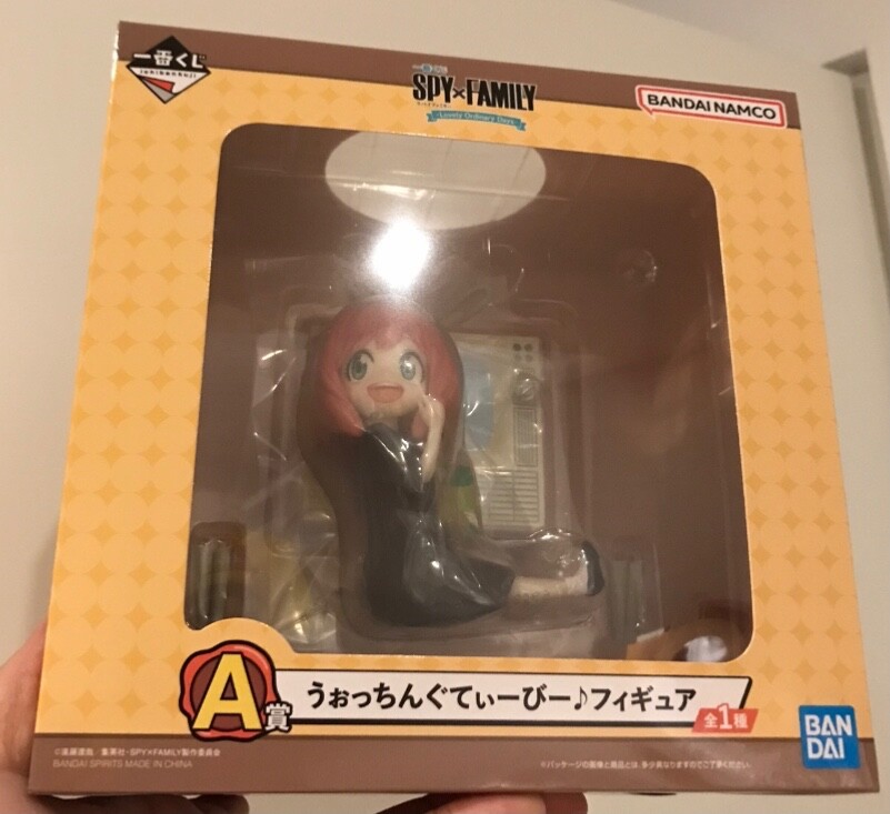 Ichiban Kuji Spy Family Love Ordinary Days A Prize Anya Forger 