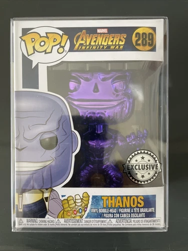 Funko Pop! - Avengers Infinity War: THANOS Purple Chrome Exclusive #289