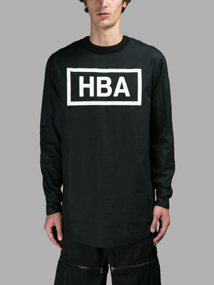HBA Hood By Air Box Logo Snap Shirt in Black Size XS | eBay