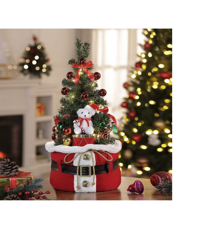 MR CHRISTMAS 24-Inch Christmas Tree-In-A-Bag Accent Piece Brand New feet  tall