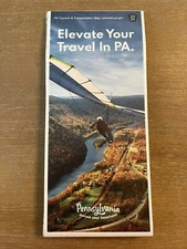 NEW Pennsylvania Map - Road Highway 2024