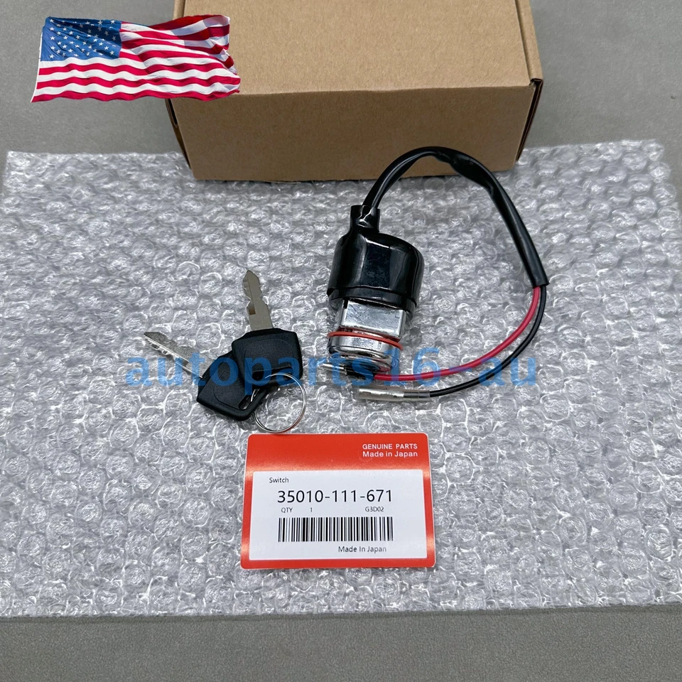 New Ignition Key Switch For Honda CT90 CL70 CL90 CB125 CL100 CL100S CL125 XL100 Foto 4 de 4