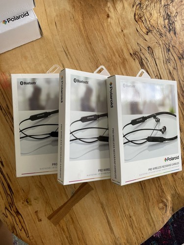 3x Polaroid Pro Wireless Neckband 