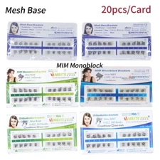 Dental Orthodontic Metal Brackets MIM Monoblock Mini Roth/MBT 022/018 345 Hooks