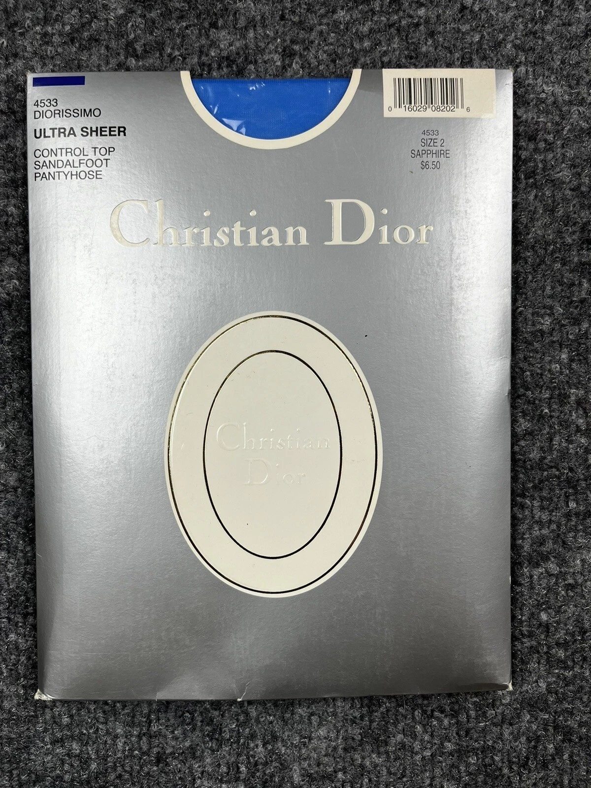 Pantalon vintage Christian Dior taille 2 collants bleus ultra pur haut de contrôle