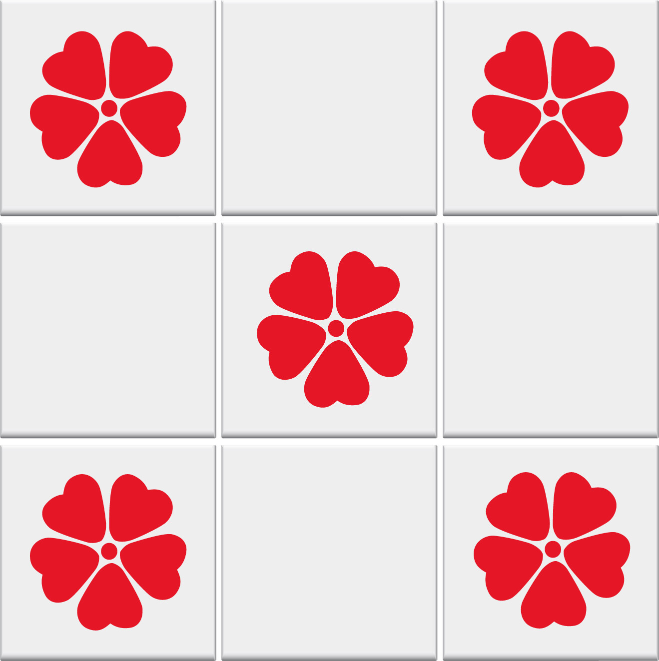 Kitchen Bathroom Tile Stickers Vinyl Decal Wall Transfers FLOWERS 3 *2