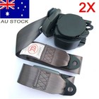 <!--F#f_0-->2X For AU Ford 3-Points Universal Safety Seat Belt Seatbelt Strap Retractor Grey<!--F/-->