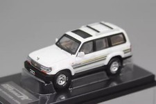 KengFai 1/64 Scale Toyota Land Cruiser LC80 White Diecast Car Model Toy