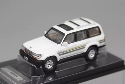 KengFai 1/64 Scale Toyota Land Cruiser LC80 White Diecast Car Model Toy
