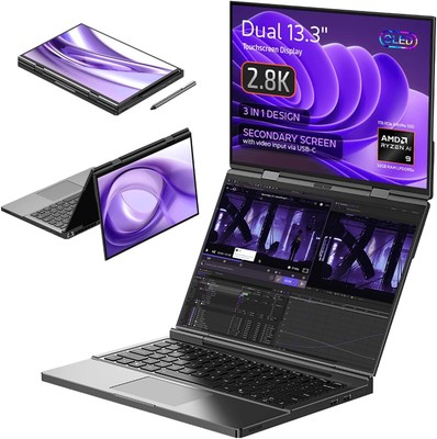 GPD DUO 13.3インチ ノートPC 32GB/1TB GPD Duo 13.3
