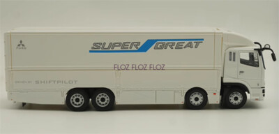 FUSO SUPER GREAT トラックモデル 1/43(非売品) for Mitsubishi for FUSO for Super Great White 1:43 Truck Pre