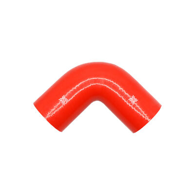Pipercross Performance Silicone Hose Red 90 Degree Angle Pipe Line FCL04086