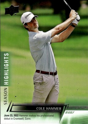 2024 Upper Deck Golf Cole Hammer