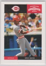 Eric Davis - Cincinnati Reds' Fan Favorite - Listing #2 of 2 ---- REBATES  APPLY