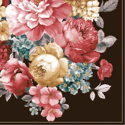 (2) Decoupage Napkins Two Paper luncheon - Peony Flower Napkin Floral