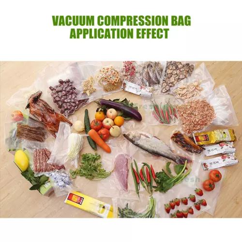 100X Vacuum Sealer Bags Precut Food Storage Saver Heat Seal Cryovac 6 Size NEW - Picture 11 of 24