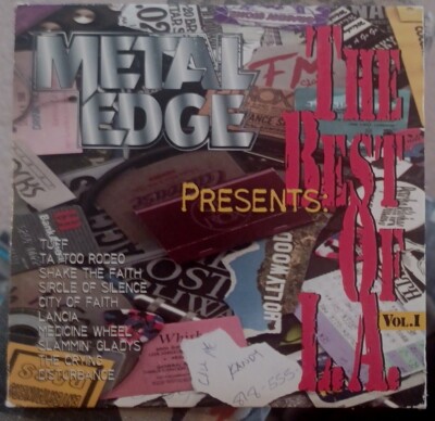 Metal Edge: Best of LA by Various Artists (CD, Aug-1995)