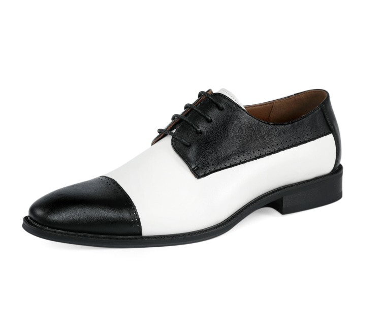Amali Archer Two Tone Derby Dress Shoes for Men