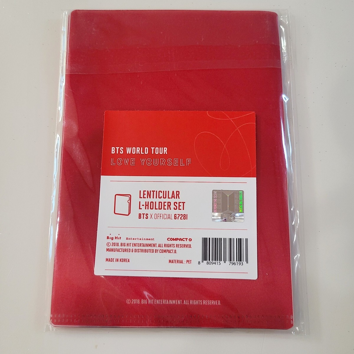 BTS WORLD TOUR LOVE YOURSELF OFFICIAL MERCH MD | eBay