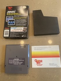 Nintendo NES Jeopardy CIB W/ Manual,VG Condition 👀