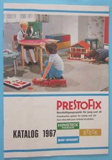 Prestofix - Ministeck - Steck - Katalog - 1967 - 12 Seiten - guter Zustand