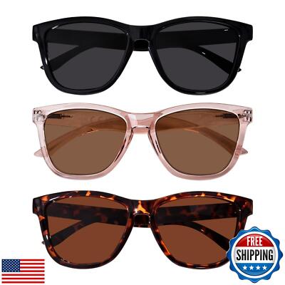 ZESAKER Reading Sunglasses for Women Men Full Lens Outdoor Readers Sunglasses