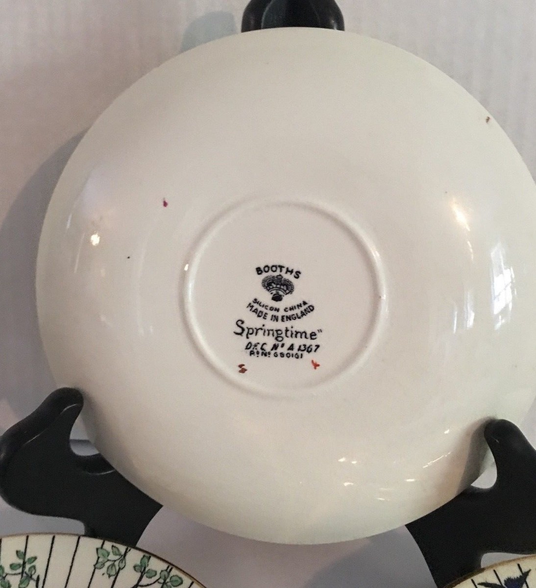 Antique BOOTHS Silicon China 