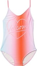 Volcom 273408 Girls Fun Dip One Piece Swimsuit, 14, multi
