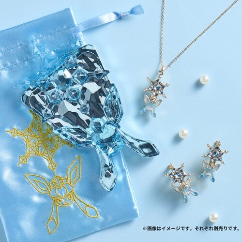 Pokemon Center Accessorio Originale Terastal Eevee Evoluzione Orecchino - Foto 76 di 94