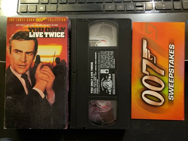 You Only Live Twice Vhs 1995 For Sale Online Ebay