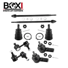 8x Front Lower Ball joint Sway Bar End Link Tie Rod End For 2002-2006 Honda CRV