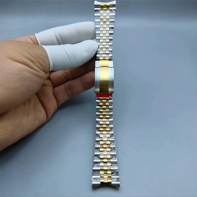 21mm Two Tone Jubilee Style Watch Bracelet Fits Rolex Datejust 41mm 126333