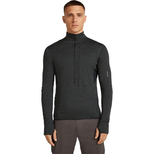 Icebreaker Merino Blend 200 RealFleece Descender LS 1/2-Zip Top - Men's