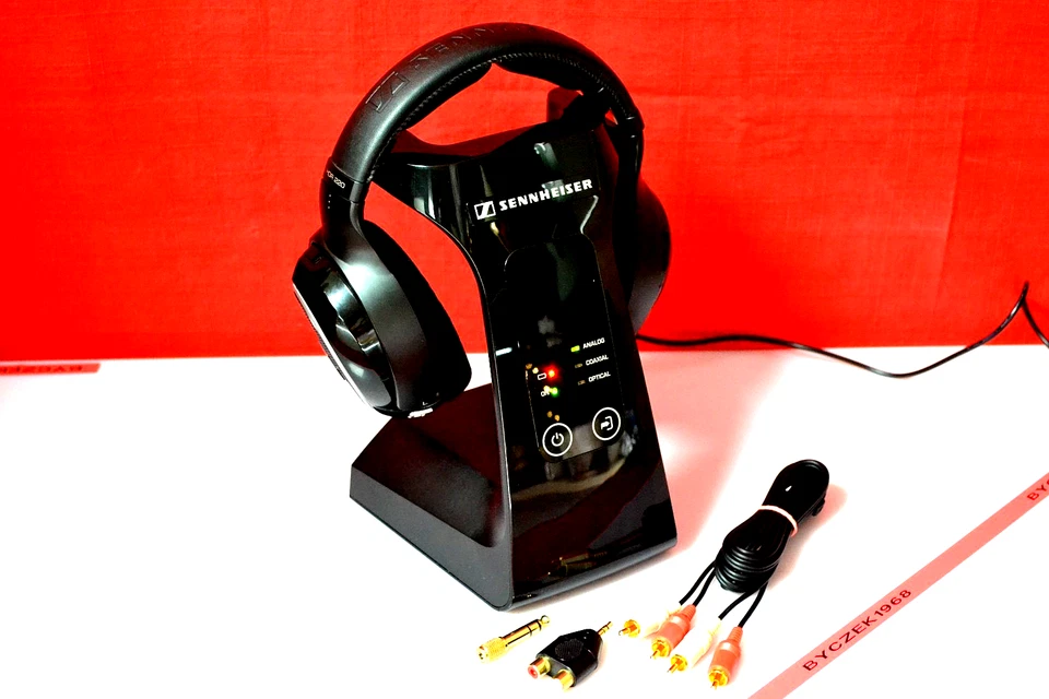 Sennheiser HDR-TR -220 St. Wirelless Bühel Kopfhörer mit Zubehör   Top Zustand., Foto 4 von 5