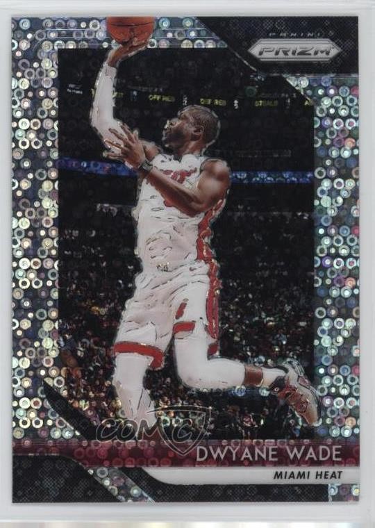 2018-19 Panini Prizm Fast Break Prizm Dwyane Wade #206 HOF 14dh
