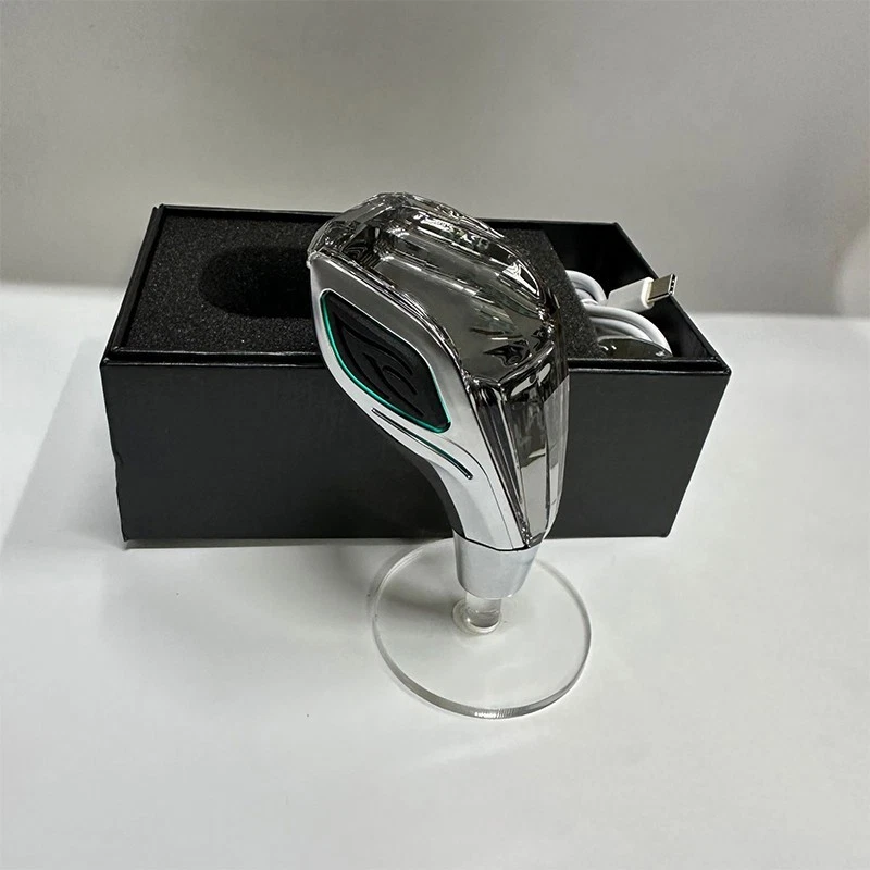 Car Crystal Gear Shift Knob Head with LED 7color Light for Toyota - Image 3 of 4