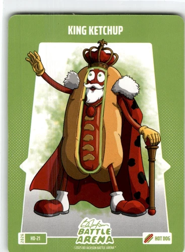 Bo Jackson Battle Arena Griffey Hot Dog King Ketchup