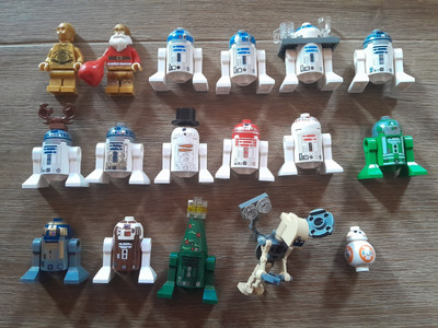 Lego Star Wars Astromech R4-P22, R5-D4, R3-D5,  R8-B7, R7-D4, Astro wählbar