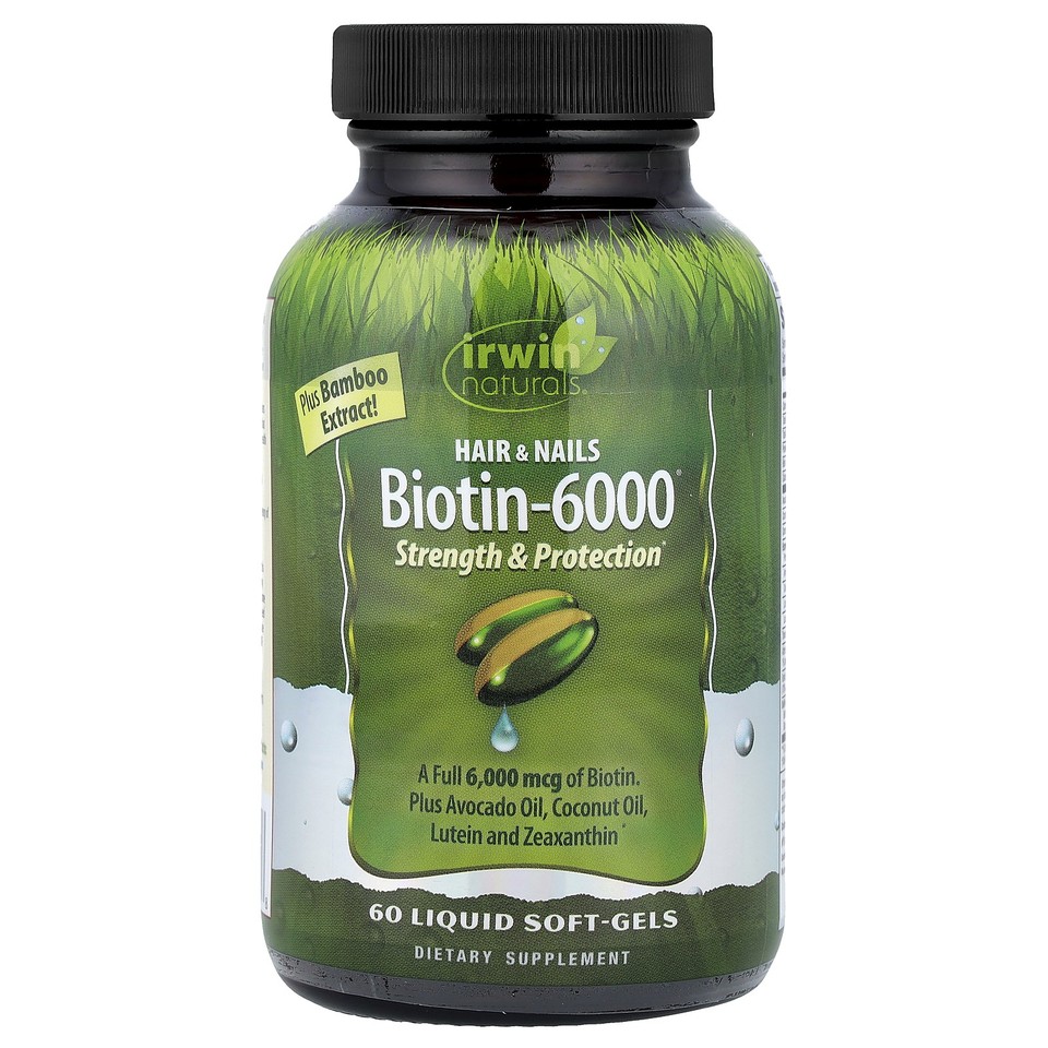 Biotin-6000®, 60 Liquid Soft-Gels