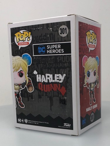 Funko POP! Heroes DC Comics DC Super Heroes Harley Quinn #301 CAJA DAÑADA - Imagen 8 de 14